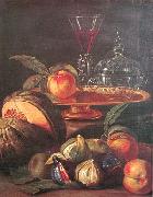 Vases Glass and Fruit Cristoforo Munari